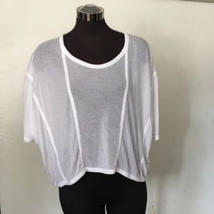 T Alexander Wang Bright White Oversize Knit Top